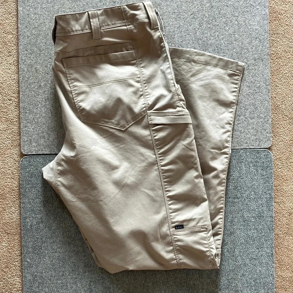 5.11 TACTICAL MEN’S APEX STRAIGHT FIT KHAKI COLOR - Picture 1 of 12